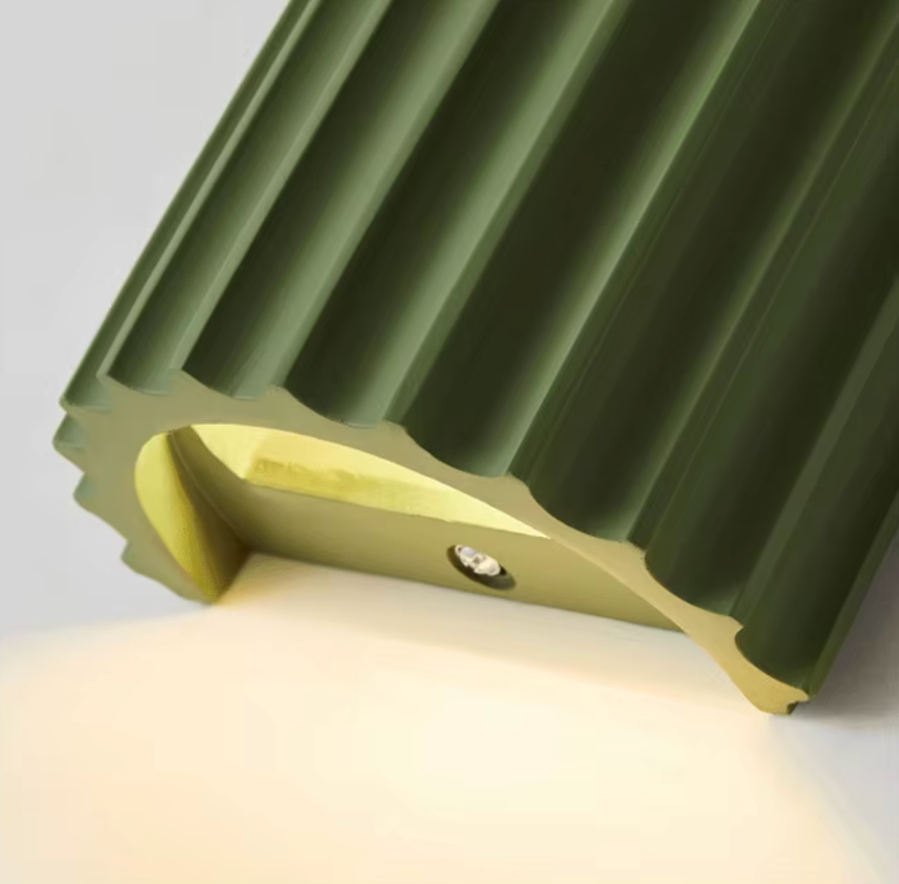 Vault resin wall light