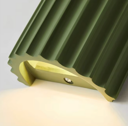 Vault resin wall light