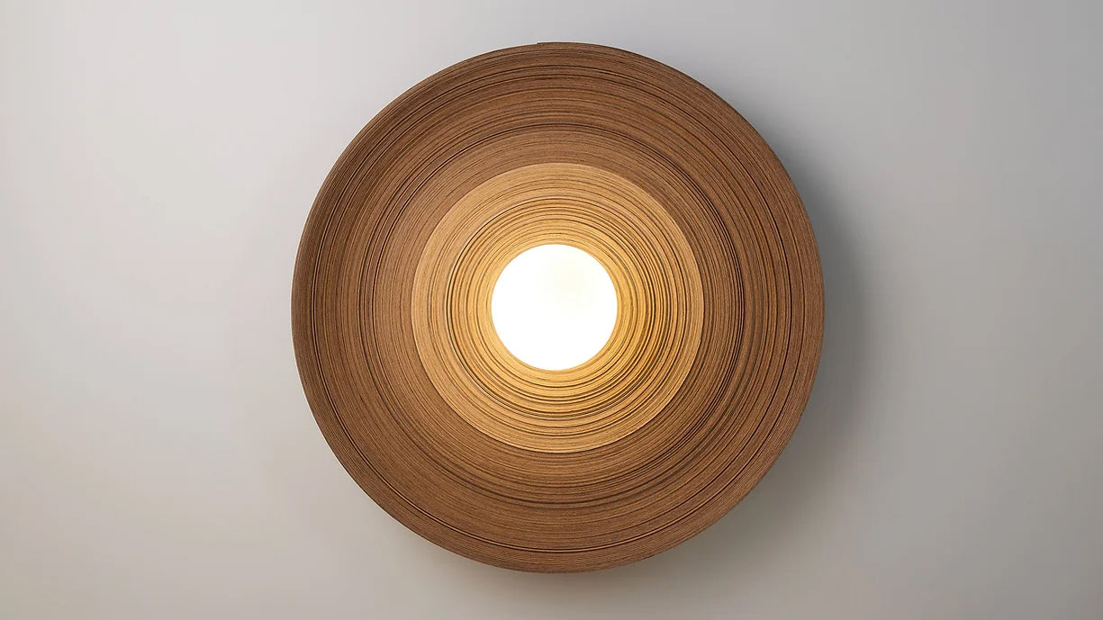 Wall lamp plate