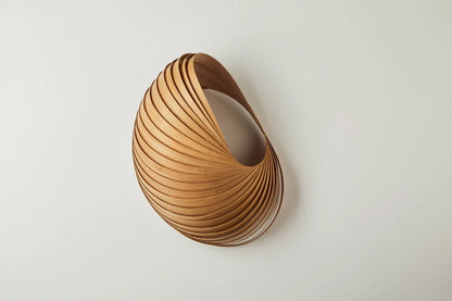 Wall lamp shell bamboo