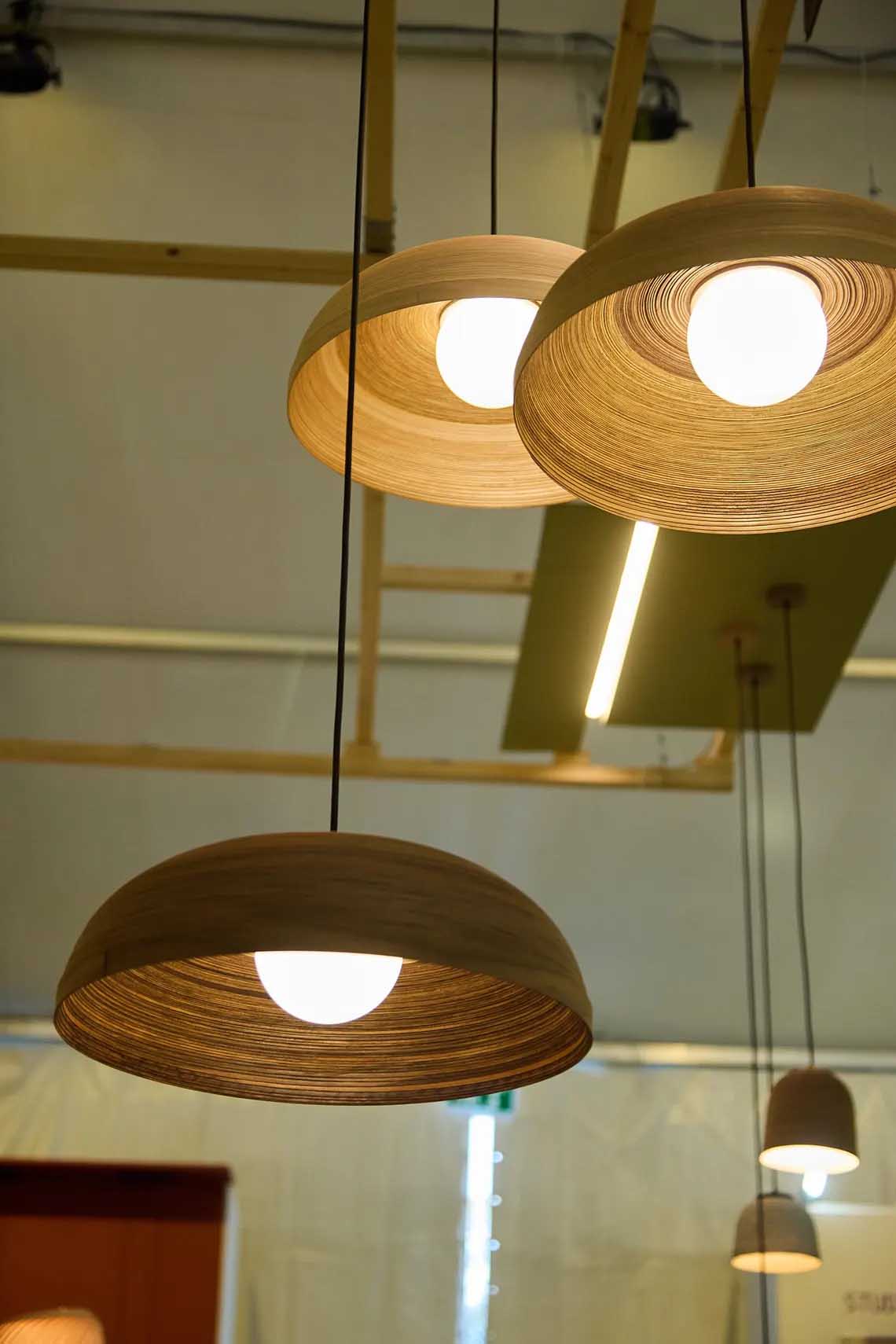 Pendant lamp dome