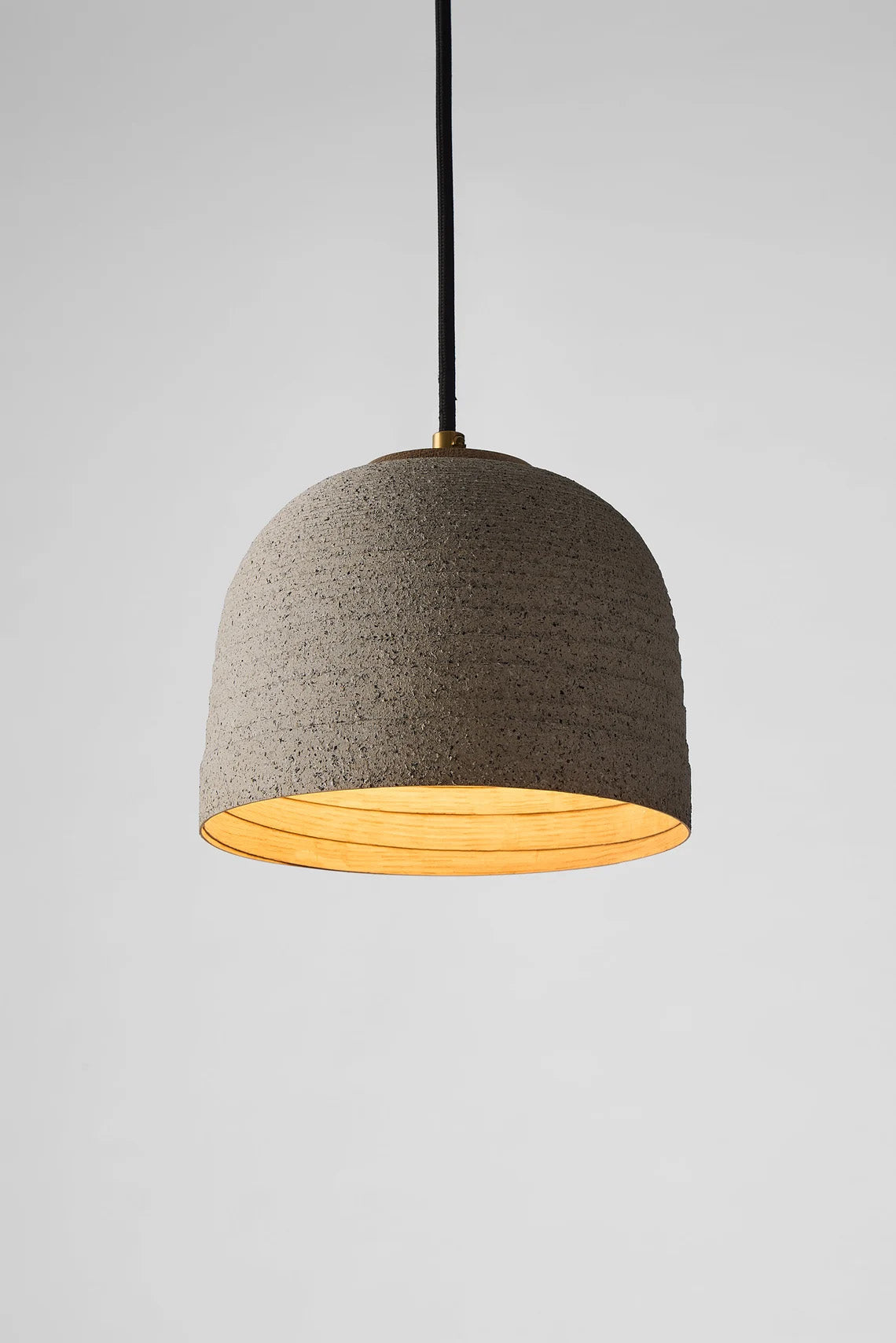 Pendant lamp half a cup