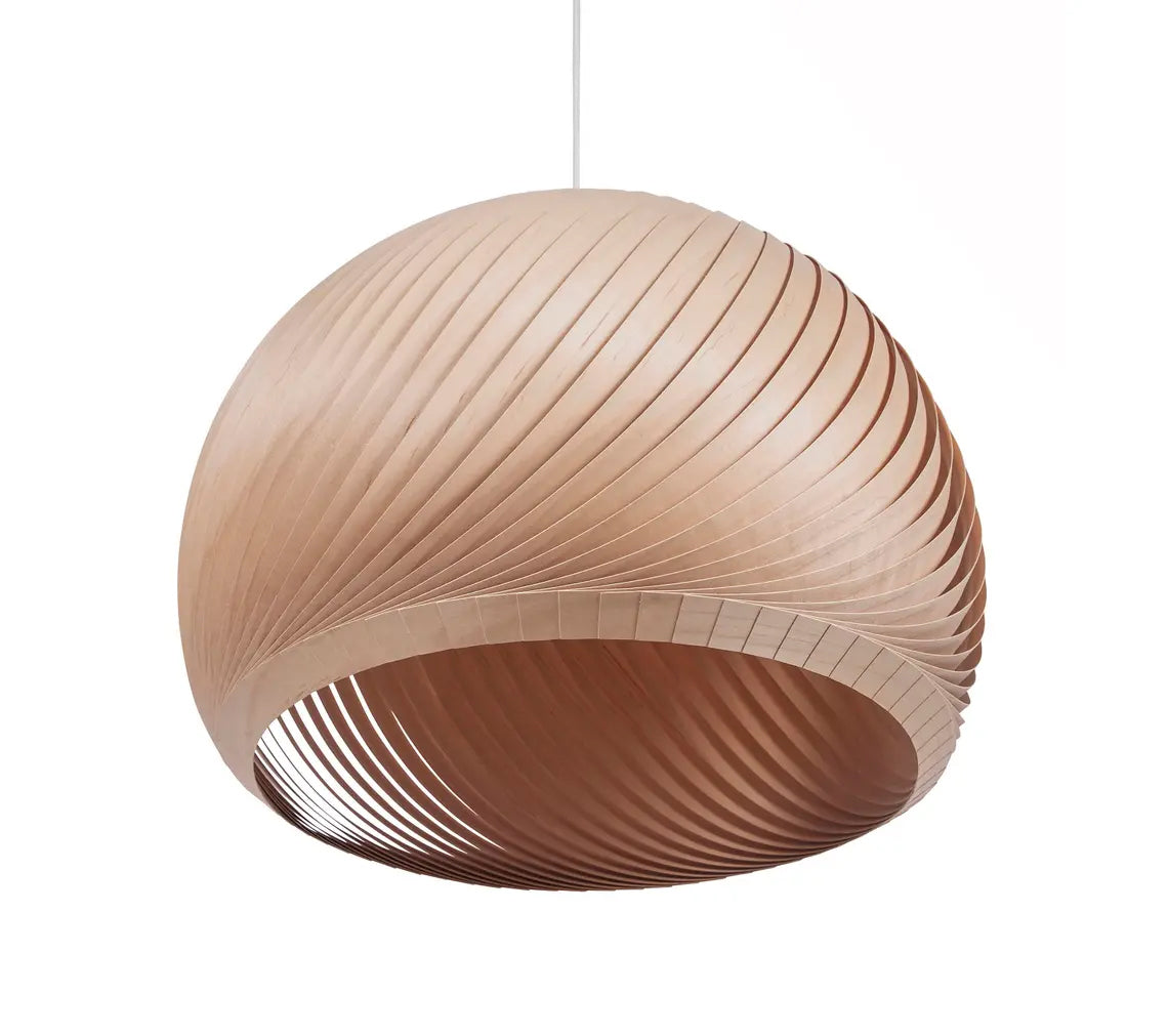 Pendant lamp wind maple