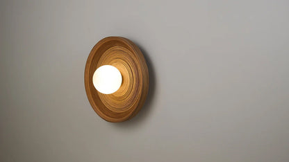 Wall lamp plate