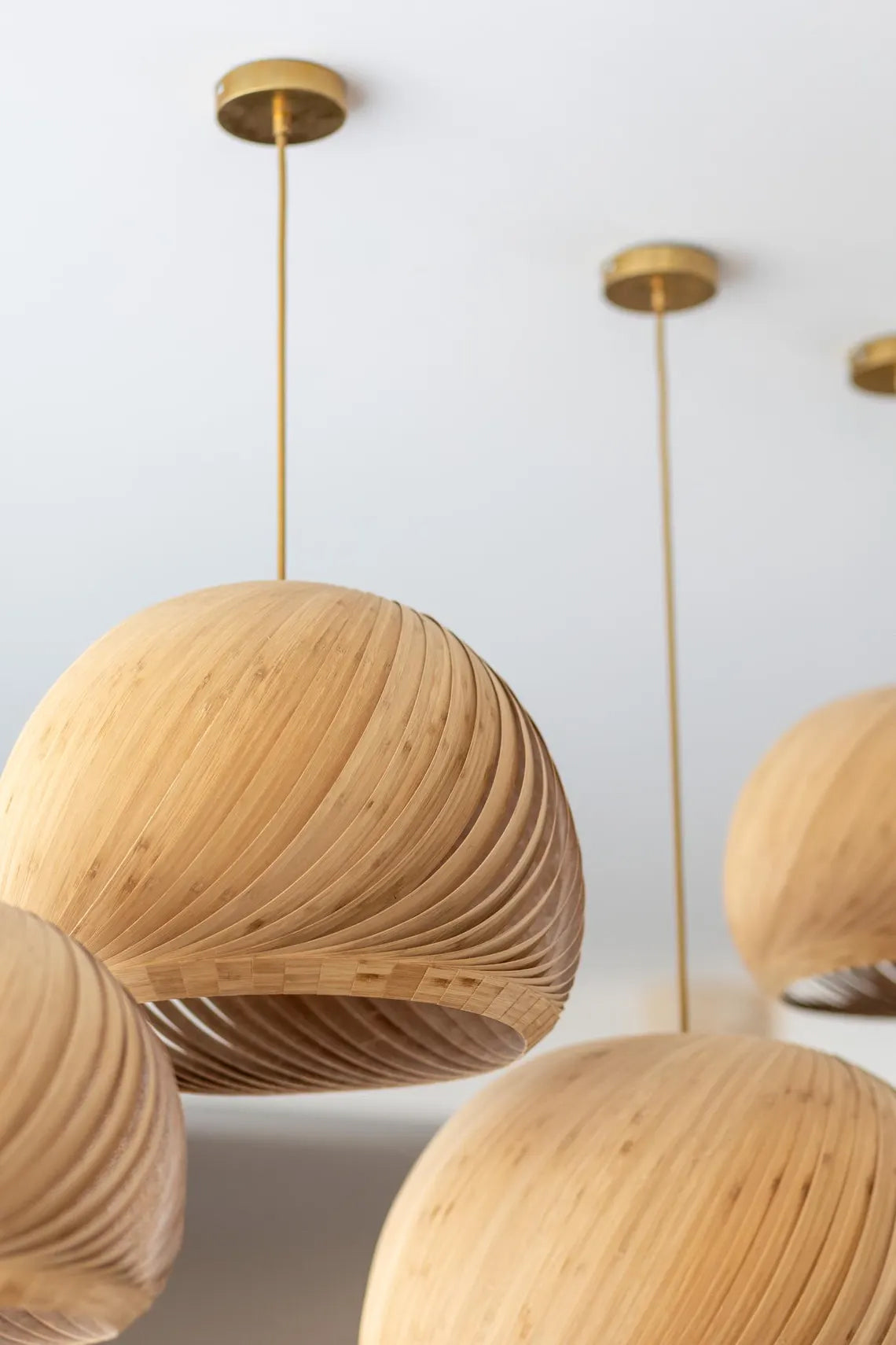 Pendant lamp wind bamboo
