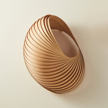 Wall lamp shell maple