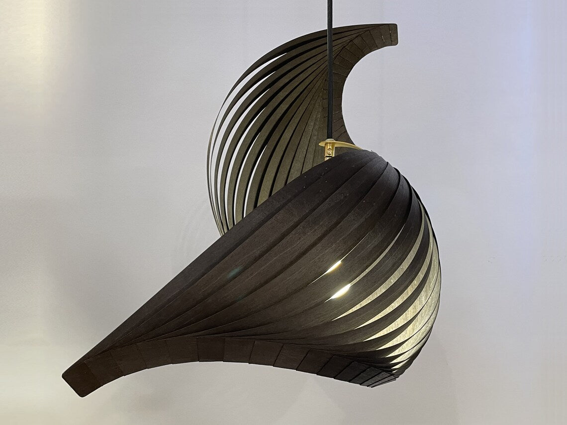 Pendant lamp wing black