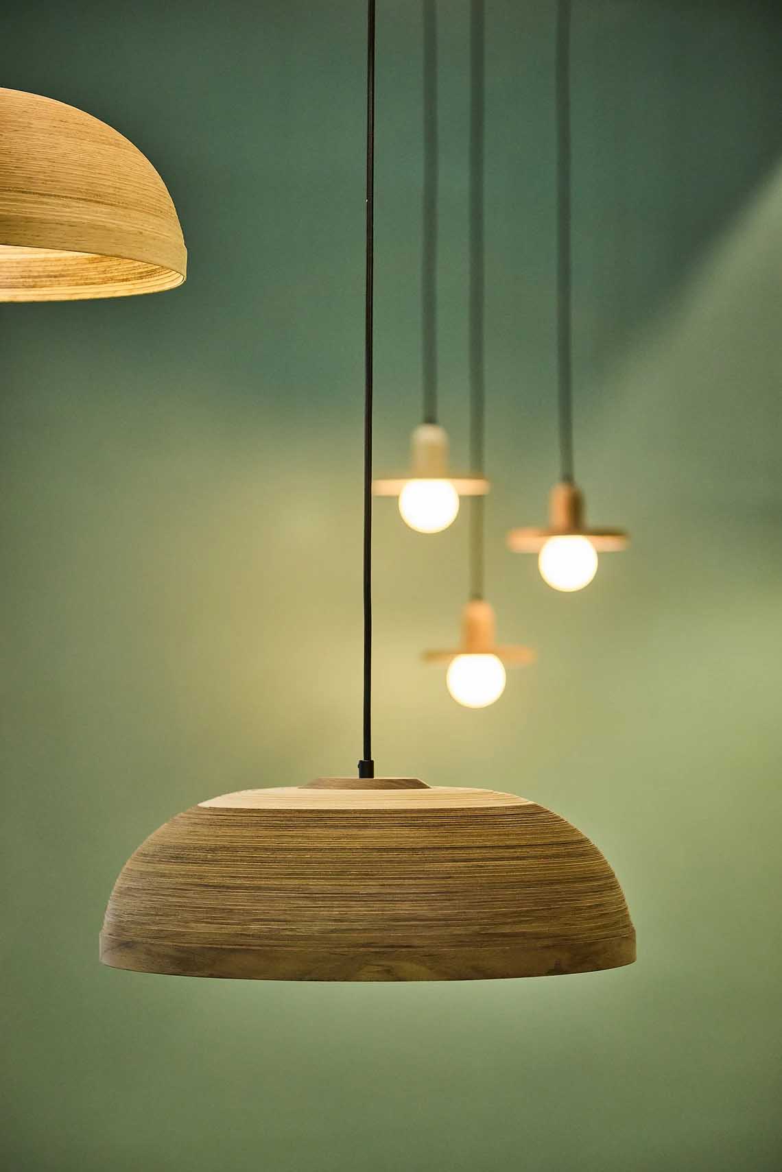 Pendant lamp dome