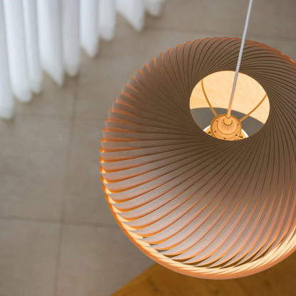 Pendant lamp wind maple