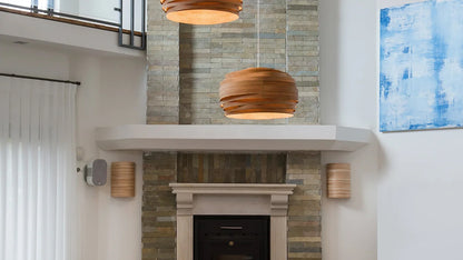Pendant lamp light cloud bamboo