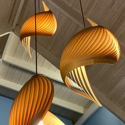 Pendant lamp wing maple