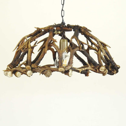 Real antler table ceiling lamp