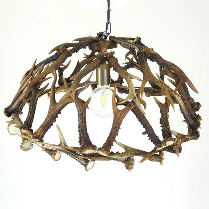 Real antler table ceiling lamp