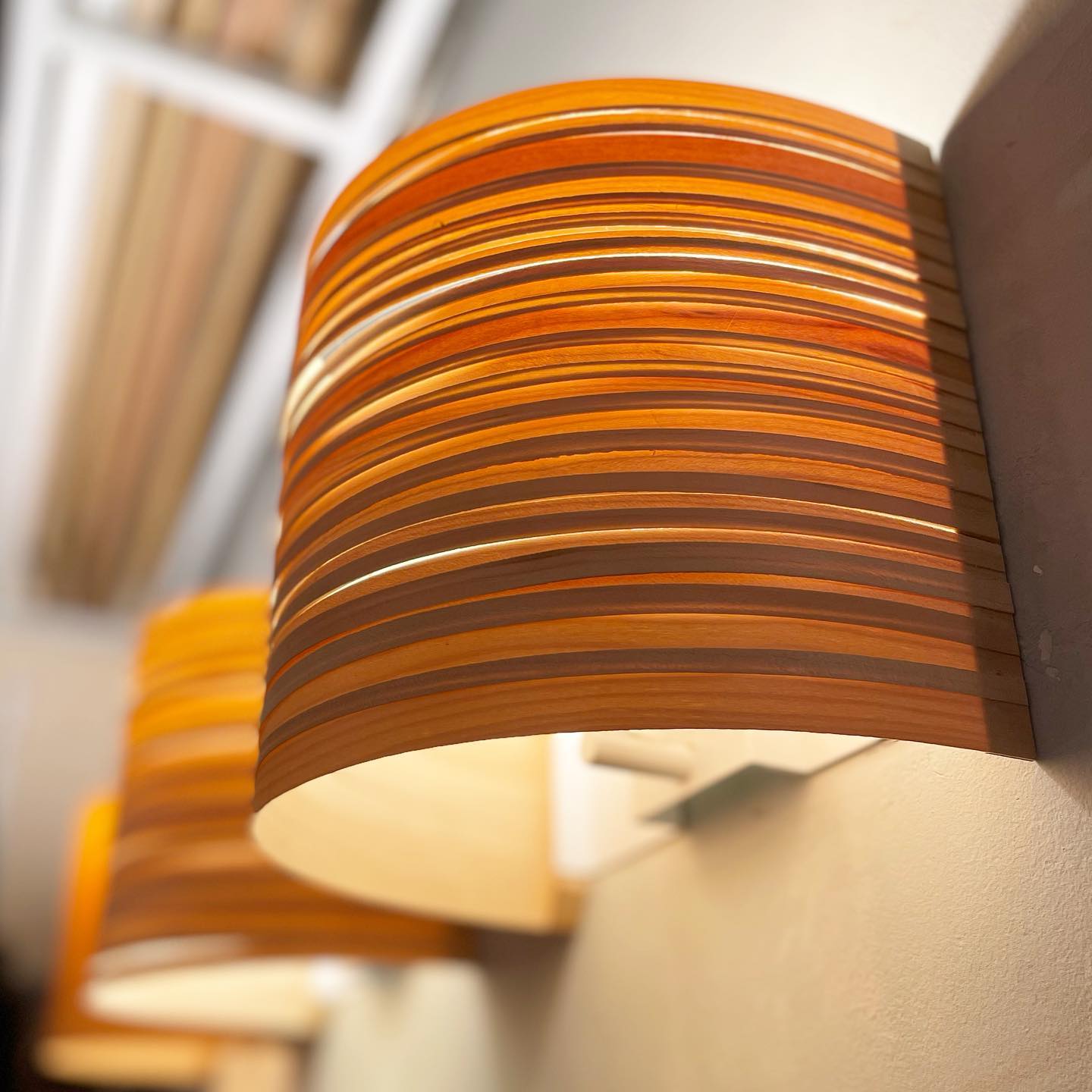 Wall lamp ARC stripes