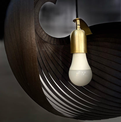 Pendant lamp wing black