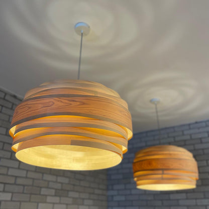 Pendant lamp light cloud bamboo