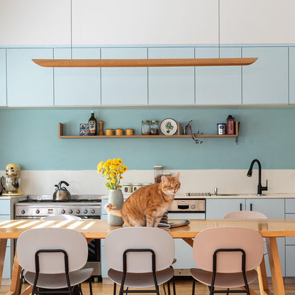 Pendant lamp canoe oak