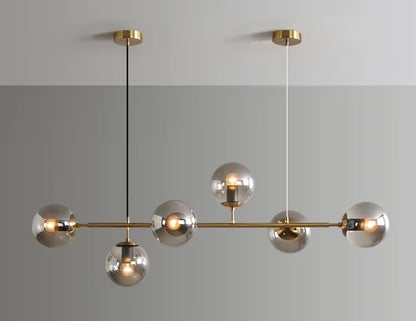 Bank pendant light
