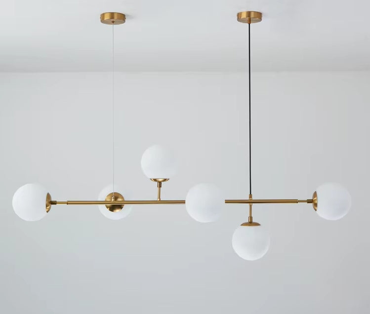 Bank pendant light