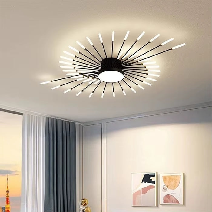 Fireworks LED ceiling light
