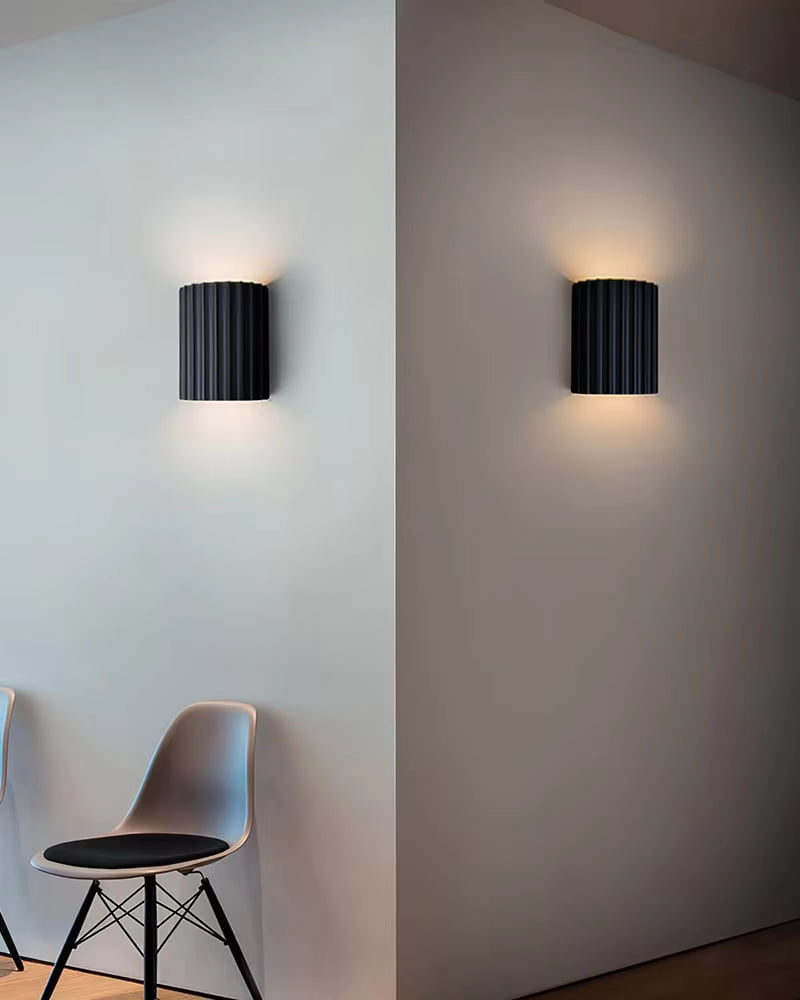 Vault resin wall light