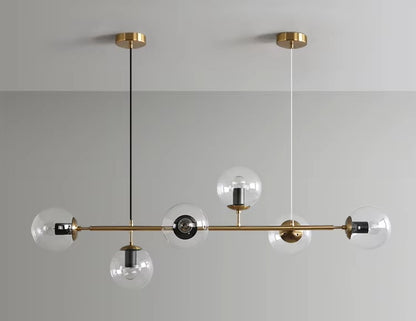 Bank pendant light