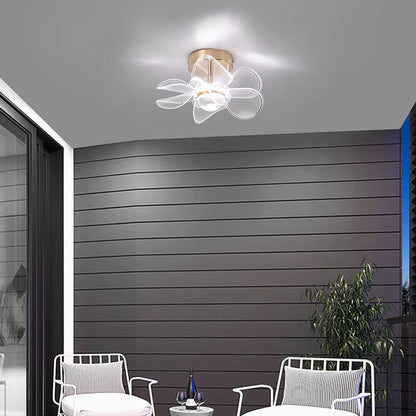 Flower acrylic ceiling light