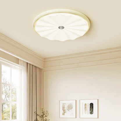 Scandinavian round ceiling light modern acrylic LED chandelier with dimmable design