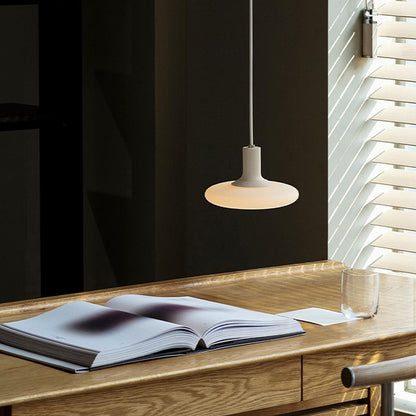 Modern art decor LED pendant light with glass shade for living room and bedroom