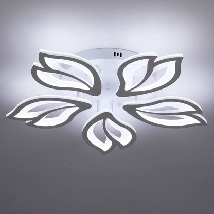 Modern leaf ceiling light