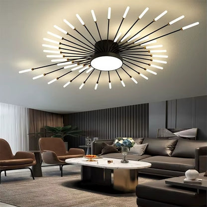 Fireworks LED ceiling light