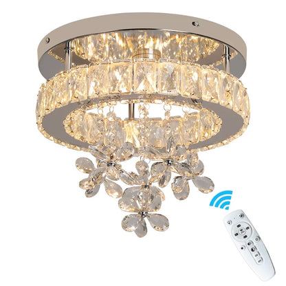 Crystal bloom ceiling light – smart LED