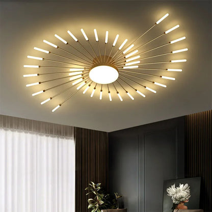Fireworks LED ceiling light