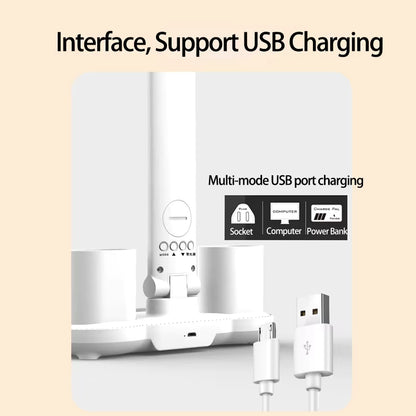 Touch control table lamp for students and study, modern design