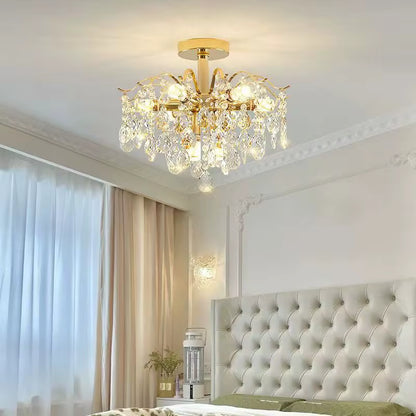 Crystal luxury chandelier for living room