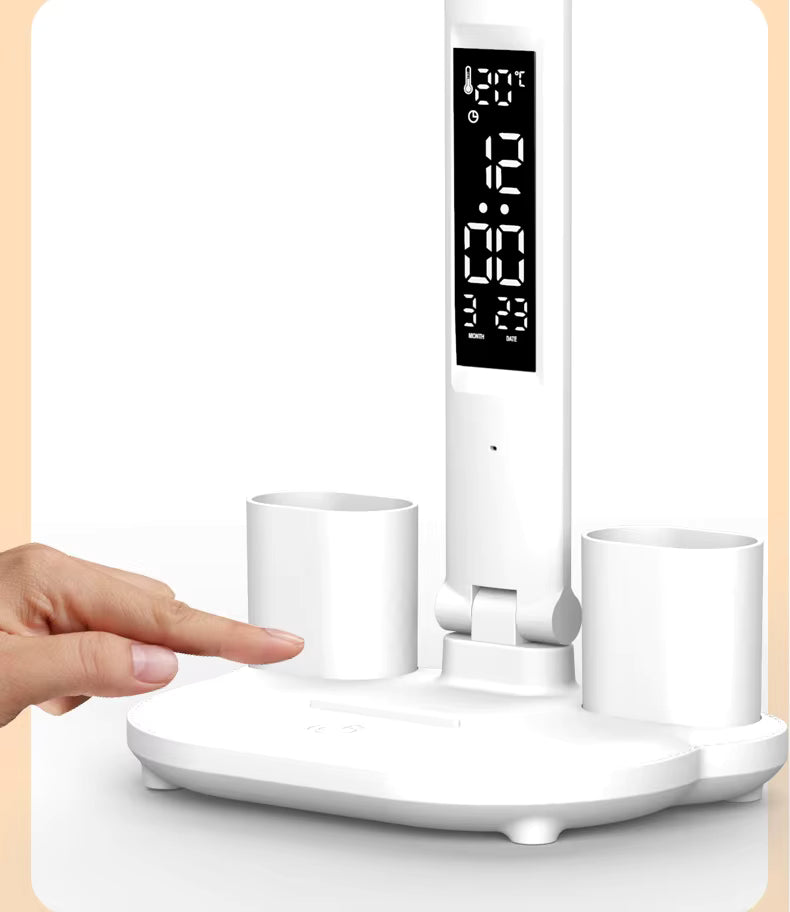 Touch control table lamp for students and study, modern design