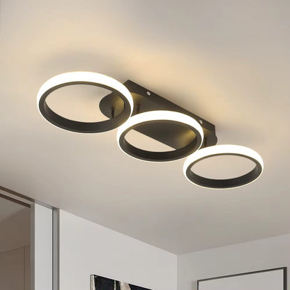 Three circle ceiling light
