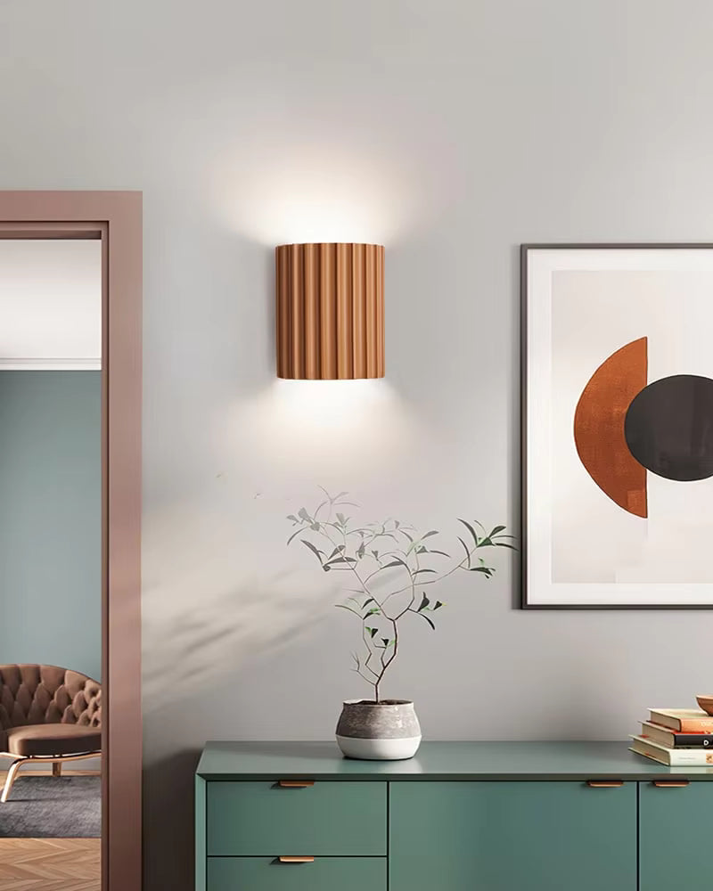 Vault resin wall light