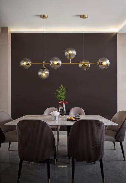 Bank pendant light