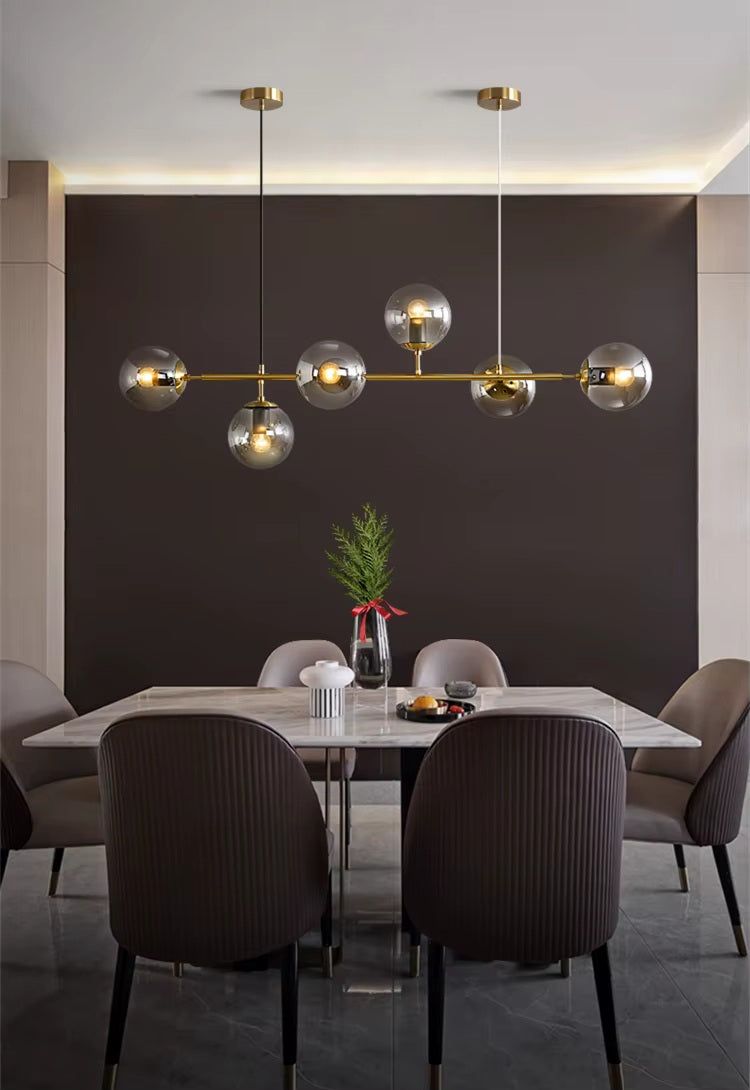 Bank pendant light
