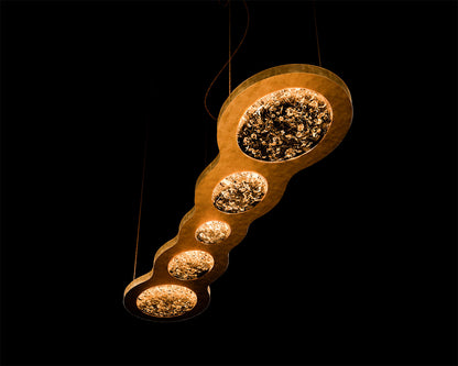 Pendant light lenses