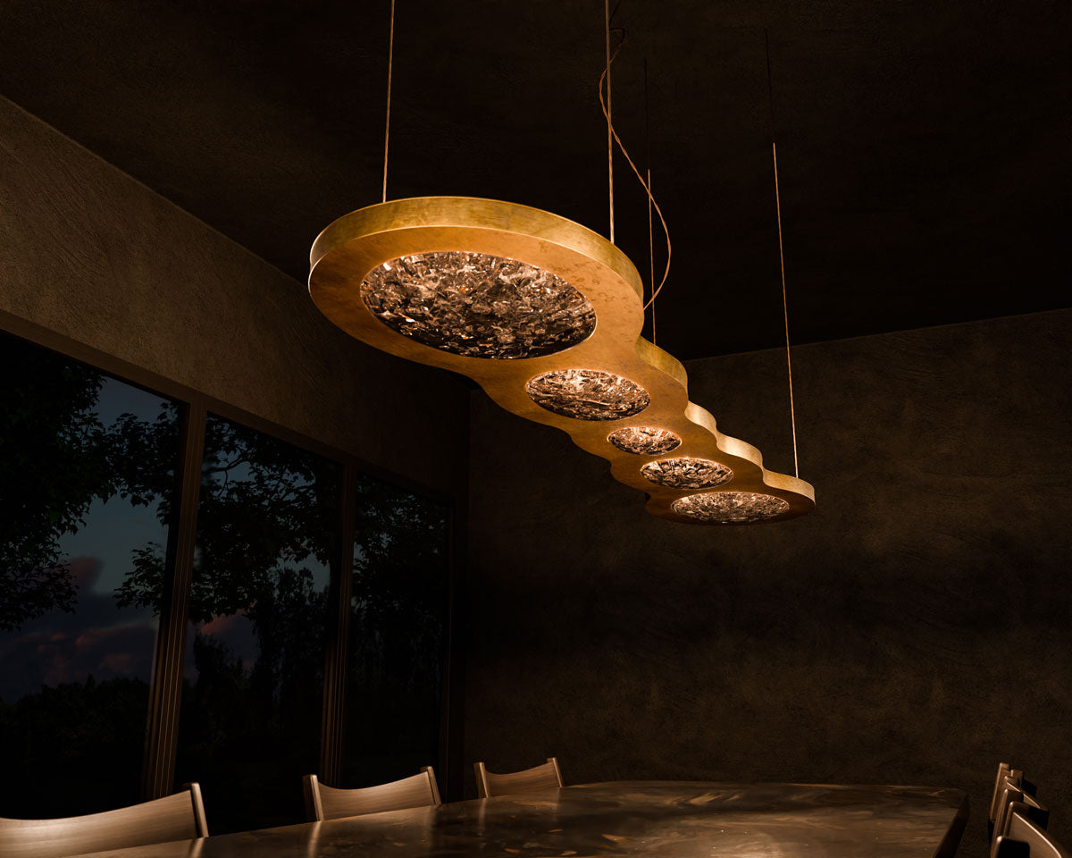 Pendant light lenses