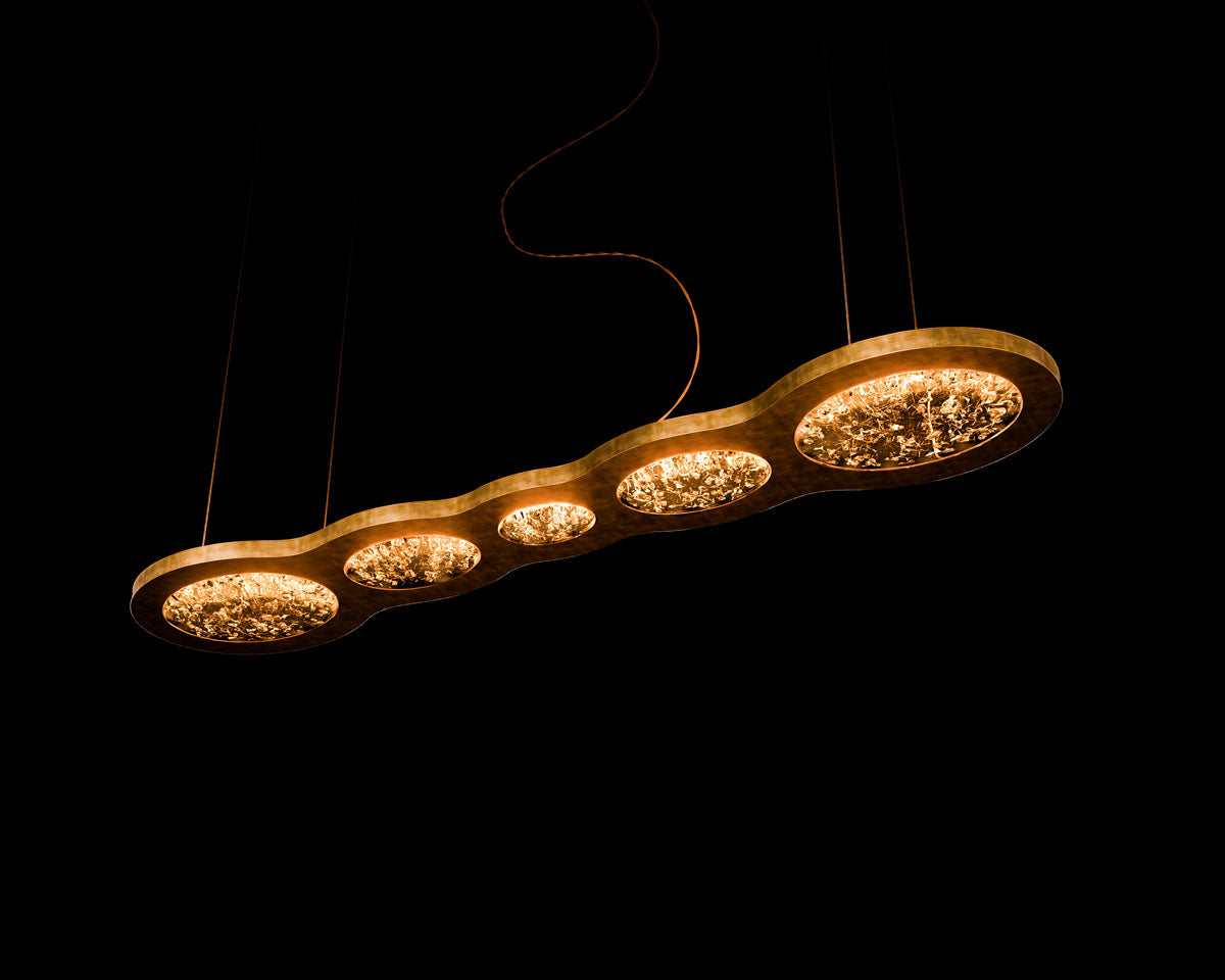 Pendant light lenses