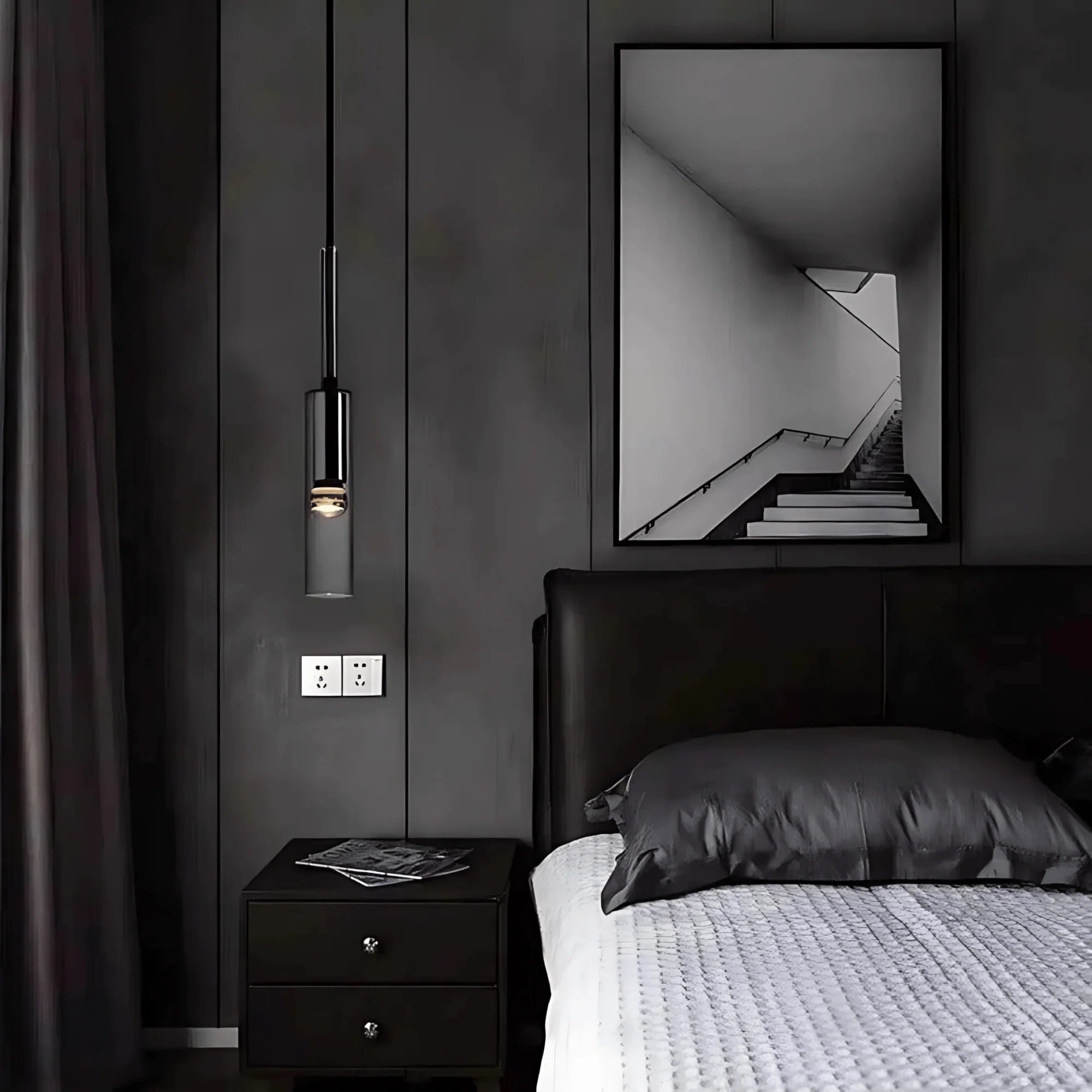 Abacus pendant and wall light