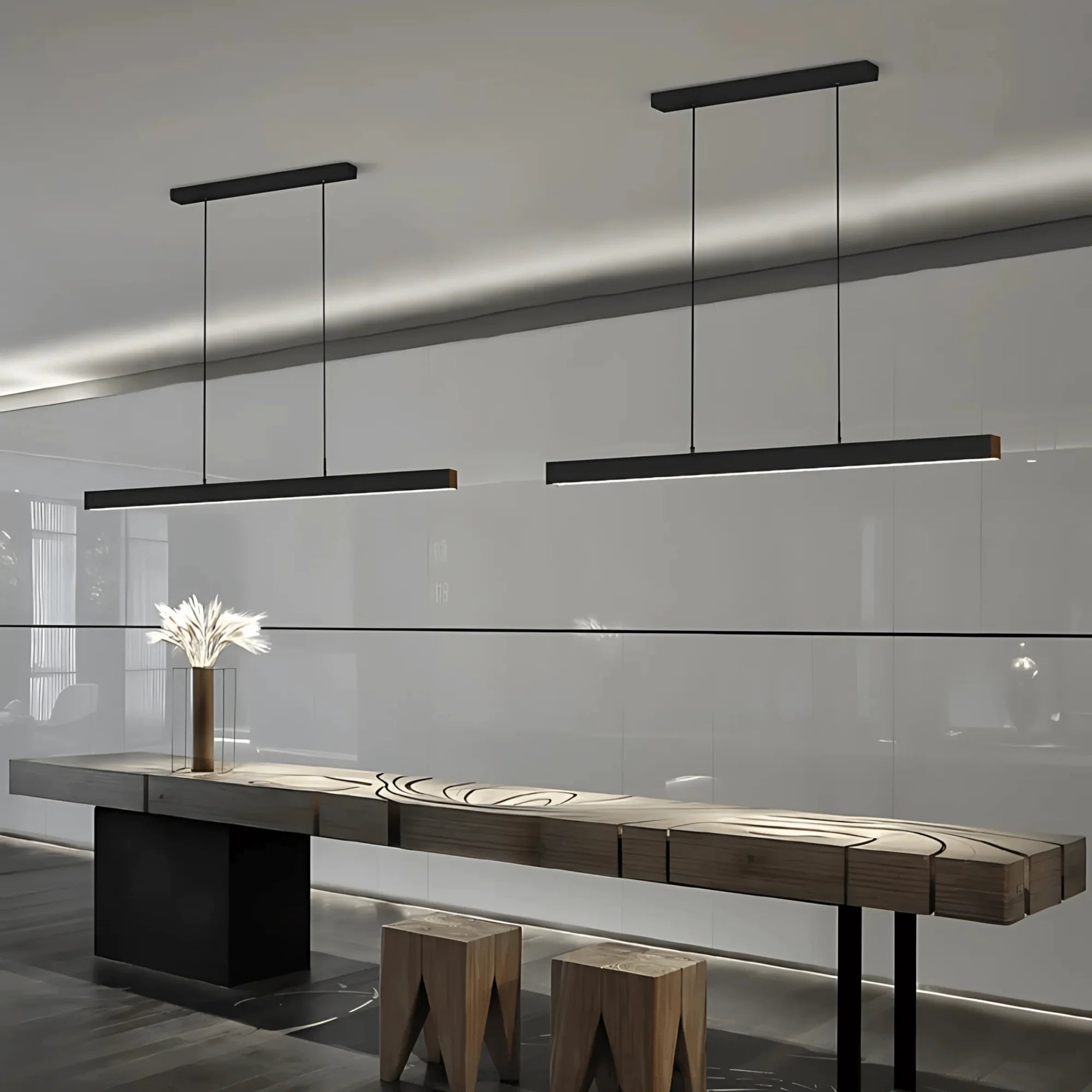 Cascade pendant light