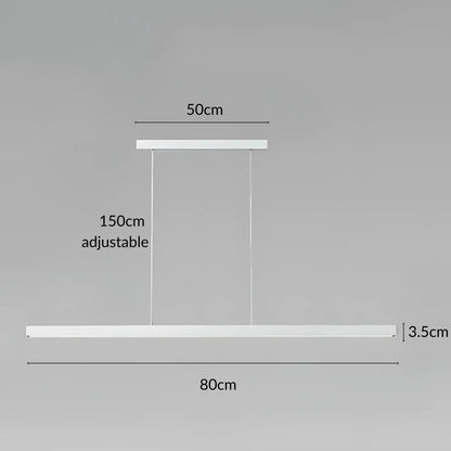 Cascade pendant light