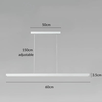 Cascade pendant light