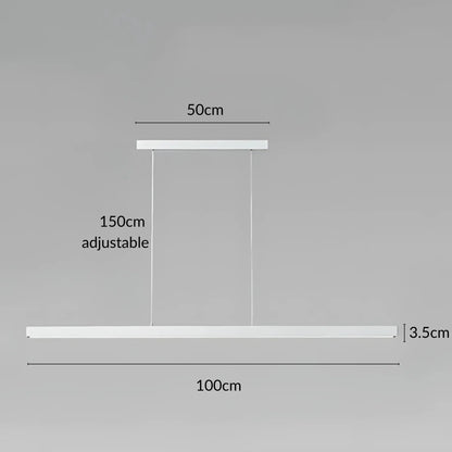 Cascade pendant light