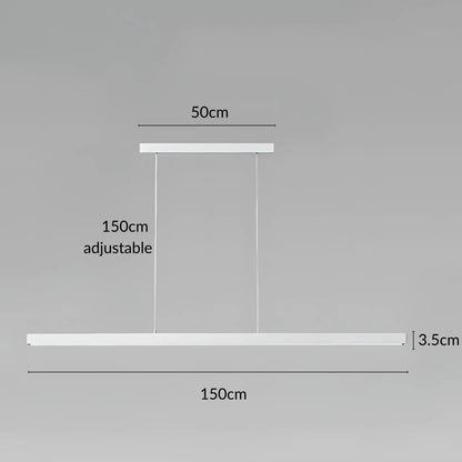 Cascade pendant light