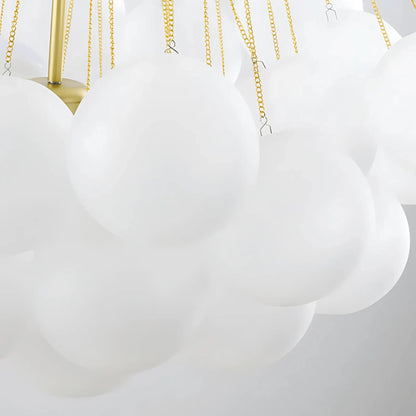 Cloud chandelier